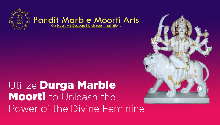 Utilize Durga Marble Moorti to Unleash the Power of the Divine Feminine